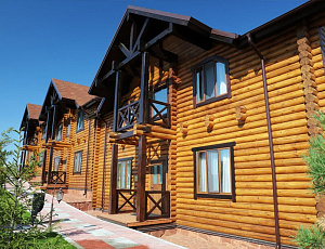 Лечебно-оздоровительный комплекс Terrassa Park. Казахстан, г. Астана, курорт Боровое. Использованы Exterier №69, №65. Фото - Нелля Демченко в рамках конкурса belinka. сделано сLOVEнией