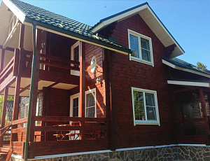 Родовое Гнездо на Икше. Август 2015.  Использованы Base, Toplasur №11, №17. Фото - Александр Можейко  в рамках конкурса belinka. сделано сLOVEнией