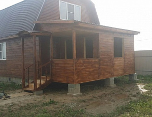 Банька. Июль 2016. Использованы Base, Toplasur №16. Фото - Петр Ганиев в рамках конкурса belinka. сделано сLOVEнией