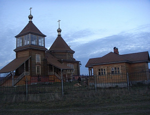 ХРАМ в честь Рождества Св.Пророка Предтечи и Крестителя Господня Иоанна. Деревянные конструкции обработаны «Base» + «TopLasur» №14
