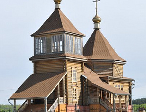 Храм в честь Рождества Св.Пророка, Предтечи и Крестителя Господня Иоанна. 2012г. Деревянные конструкции обработаны «Base» + «TopLasur» №14