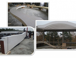 Клееные деревянные балки покрытия бассейна  «Belinka Impregnant»  + «Belinka exterier»  №73  - 2012г.