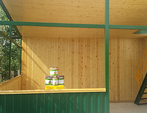 Лучшая веранда у нас на даче! Лето 2016. Использованы Base, TopLasur №12. Фото - Светлана и Марина Ивченковы в рамках конкурса belinka. сделано сLOVEнией