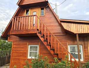 Любимый домик. Июль 2016. Использованы Base, Toplasur №16. Фото - Константин Владимирович Сухарев в рамках конкурса belinka. сделано сLOVEнией