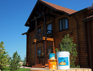 Лечебно-оздоровительный комплекс Terrassa Park. Казахстан, г. Астана, курорт Боровое. Использованы Exterier №69, №65. Фото - Нелля Демченко в рамках конкурса belinka. сделано сLOVEнией