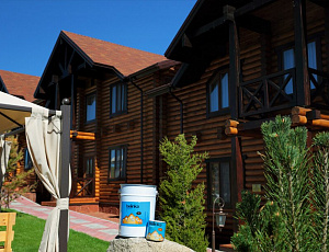 Лечебно-оздоровительный комплекс Terrassa Park. Казахстан, г. Астана, курорт Боровое. Использованы Exterier №69, №65. Фото - Нелля Демченко в рамках конкурса belinka. сделано сLOVEнией