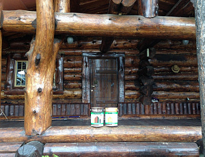 Банька на заливе. Июнь 2014. Использованы Base , TopLasur №24, масло для террасной доски. Фото - Максим Вячеславович Никитин в рамках конкурса "belinka. сделано сLOVEнией"