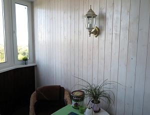 Место, где хочется жить - наш балкон. Июнь 2015. Использованы  Toplasur №24, №11. Фото - Наталия Холостова в рамках конкурса belinka. сделано сLOVEнией