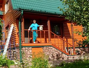 Творчество Belinka. Сказочный, любимый, дачный дом. Июль 2016. Использованы TopLasur №14. Фото - Елена Михайловна Худякова в рамках конкурса belinka. сделано сLOVEнией